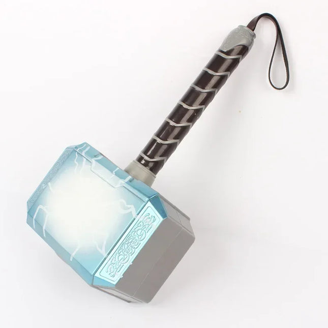 Disney Creative Luminous Sounding Thor Hammer Mask Thor Action Doll Cosplay Thor Luminous Mask Toy Gift Animation Accessory