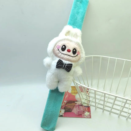 labubu Cute Plush Pop Ring Bracelet Cartoon Labubu Doll Girlfriend Couple Bracelet Creative Gift for Women
