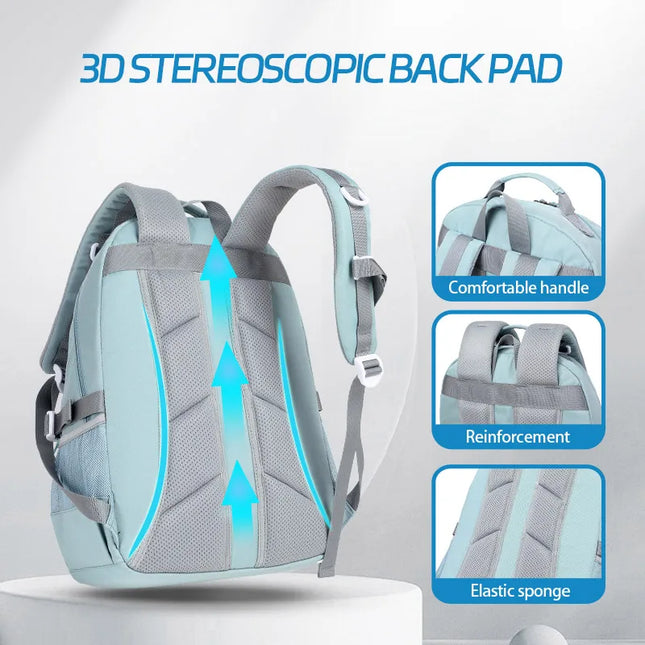 Large Airplane Travel Backpack for Women Waterproof Fashion 15.6 Inch Laptop Backpacks for Girls Children Schoolbags Male New