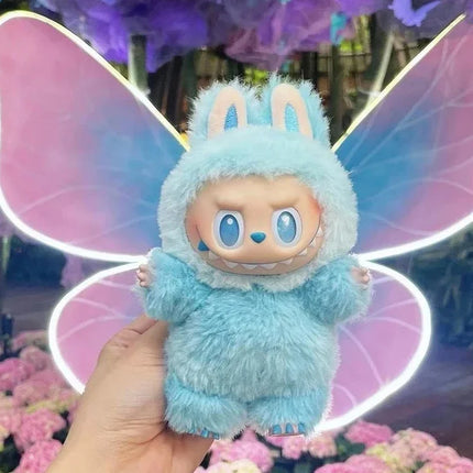 For Labubu Monster Exquisite Collection Series Blind Box Teddy Fluffy Toy Animated Character Face Doll Mystery Surprise Present