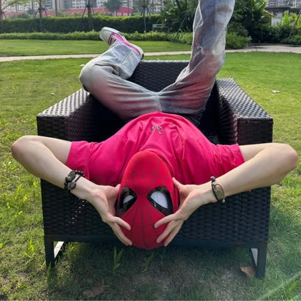 Spider-man:no Way Home Spider Man Mask Luxury Helmet Remote Eyes Movable Mask Cosplay Mask Model Decoration Kids Halloween Gifts