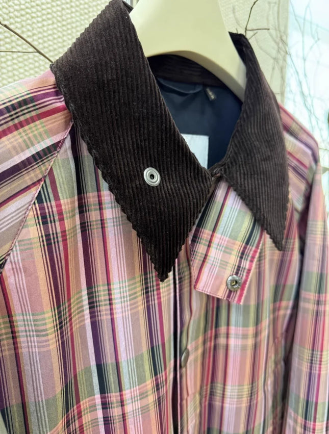 Barbour X Noah Collaboration Striped Jacket