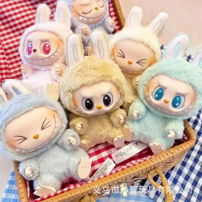 Blind Popmart Labubu Box The Monsters Lisa Seme Heart Macarrr Vinyl Base Series Trendy Toy Decorations Birthday Gifts