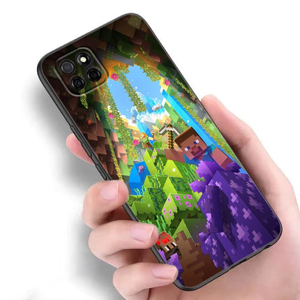 Game M-MineS C-CraftEs Phone Case For Samsung A13 A14 A16 A22 A32 A33 A34 A35 A52S A53 A54 A55 A73 5G A12 A15 A70 A71 A72 Cover
