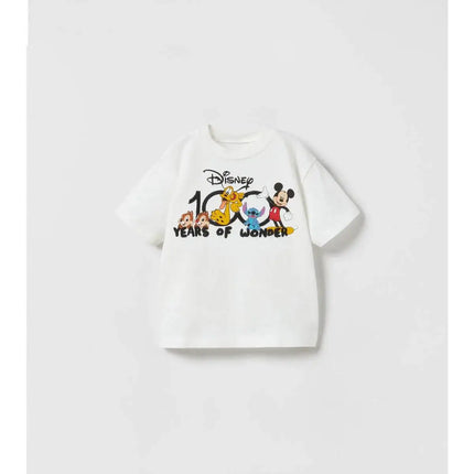 2024 New Children's T-shirt Summer Printed Cartoon Fashion Kids Clothing Short Sleeve Tees Toddler Costume Boys Girls T Shirt