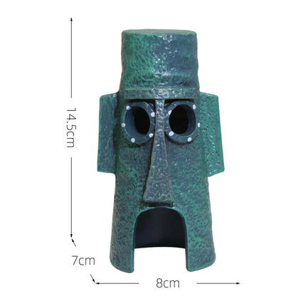 6~8pcs SpongeBob SquarePants Figure Bob Crab Boss Patrick Star Action Figures Patrick Star Anime Figurines Children Toys