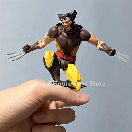 CT Factory Toys Mafex 138 Wolverine Figure Brown Comic X-Men Action Figure SHF Anime Figurines Ko Model Toy Doll Customized Gift
