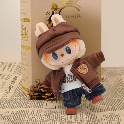 for LABUBU V3 Clothes Big Into Energy Series Vinyl Face Plush ID Confirmation Style Bag Pendant Decoration Surprise Toy Gift
