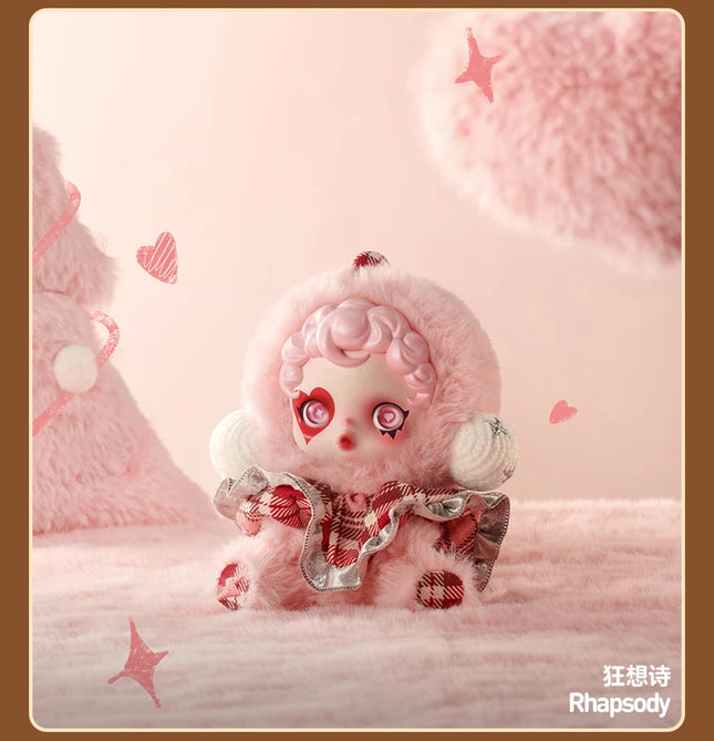 Genuine Skullpanda V2 L'Impressionnisme Series Blind Box Skullpanda Vinyl Plush Pendant Doll Mystery Box Collect Toy Girl'S Gift
