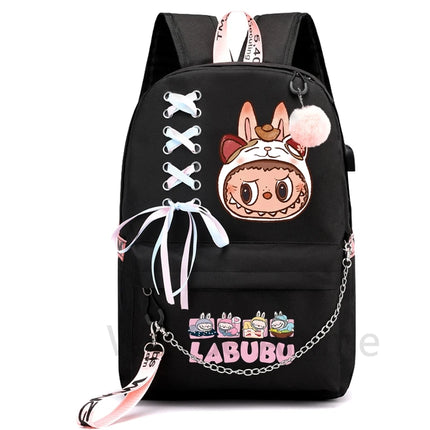 Cute cartoon Printed Backpack Large Capacity Waterproof Cartoon Bagpack Kawaii Student Schoolbag Women Travel Bag Kid Gift