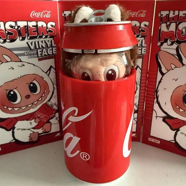 POP MART Original Quality Goods Labubu Blind Box Coca Cola Series Labubu Pendant Doll Monster Keychain Birthday Christmas Gift