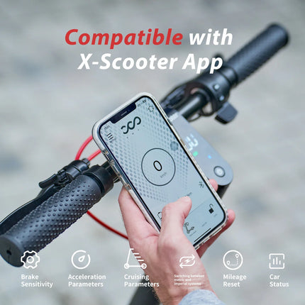 iScooter W8 E-Scooter 500W Motor 48V10.4Ah Battery APP Connection Program Foldable Electric Scooter Off-road Aldult EScooters