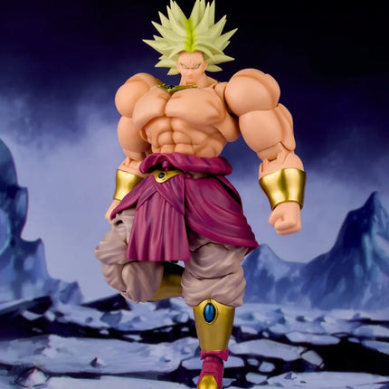 In Stock Demoniacal Fit Dragon Ball Broly Action Figure Legendary Berserker Broly Cosmic Shock Broli Figure Statue Dbz Toy Gifts
