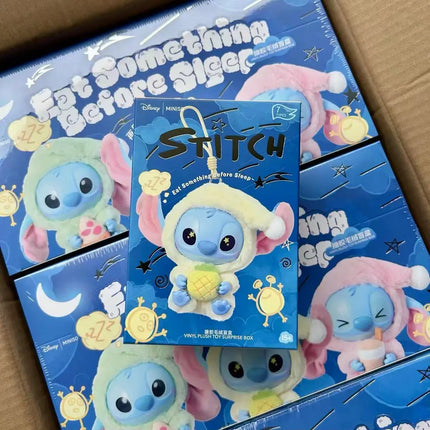 Hot! Stitch Eat Something Before Sleep disney blind box Anime Figure Stitch Mystery Box Doll Pendant Gift for Birthday Surprise