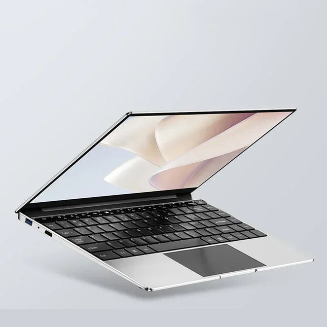 14.1 inch portable laptop Intel N3700 16GB RAM+1024GB ROM Narrow Bezel Screen PC Windows 11 Office Entertainment Laptop