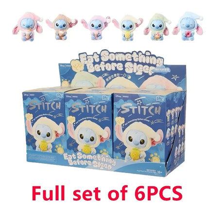 Hot! Stitch Eat Something Before Sleep disney blind box Anime Figure Stitch Mystery Box Doll Pendant Gift for Birthday Surprise