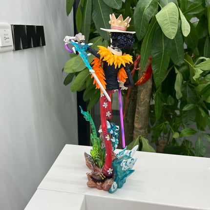 ONE PIECE Figures Brook King of Souls Musician Action Figure Two Years Later Meteor Burukku Anime Figurine Pvc Model Statue Toy