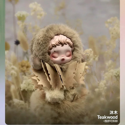 2025 Original Skullpanda Light Weaving Garden Series SP Vinyl Face Plush pendent doll blind box Mystery Box Collection Toys Gift
