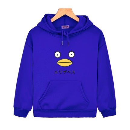 Elizabeth Gintama Duck Pullover Kawaii Hoodies for Teen Girls Yellow Sweatshirt Kids Baby Boys Clothes Children Costume Outfits