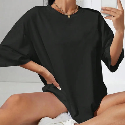 Good News Jesus Loves You Print Summer Women T-Shirt  O-Neck T Shirts Basic All-Match Short Sleeve Breathable Comfortable Tops