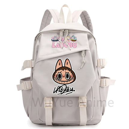 Cartoon Printed Backpack Lightweight Bookbag Student Children Waterproof Schoolbag Large Capacity Bagpack Women Travel Bag Gift