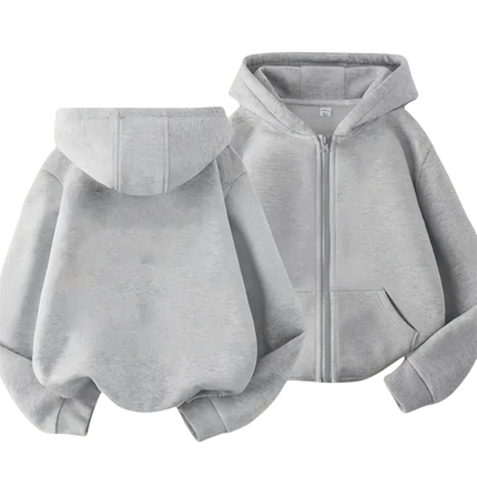Cute Sanrio Zipper Hoodie 2 to 12 Year Girl Sweatshirt Autumn and Winter Long Sleeve Harajuku Jumper Series Sewing Casual Hoodie