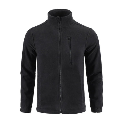 Outdoor Camouflage Fleece Jacket Double-Sided Shake Fleece Cardigan Tactical Jacket Warm Mountaineering Suit