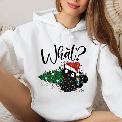 Spooky Vibes Halloween Ghost Hoodie Winter Warm Long Sleeve Hoodies Women Sweatshirt Harajuku Cartoon Sudaderas Unisex Hoody