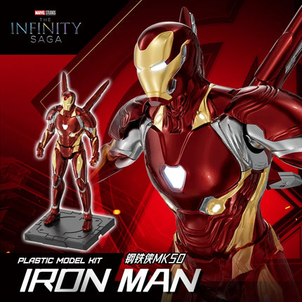 New Fondjoy Iron Man MK50 Hulk Spider-Man Thanos 1/12 Assembled Model Action Figures Collect Ornaments Boy Toy Birthday Gifts