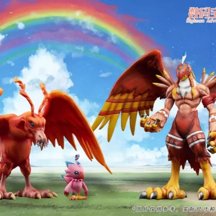 Digimon Adventure Figures Garudamon Figure Cute Stand Entirely Body Garuda Anime Model Pvc Statue Doll Collection Decor Toy Gift