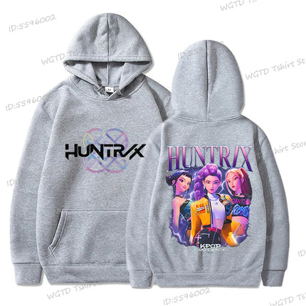 Kpop Demon Hunters Kids Clothes 2025 Hot Movie Print Men Women Fashion Casual Hoodies Anime Lovers Gift Cool Girls Hooded Shirt