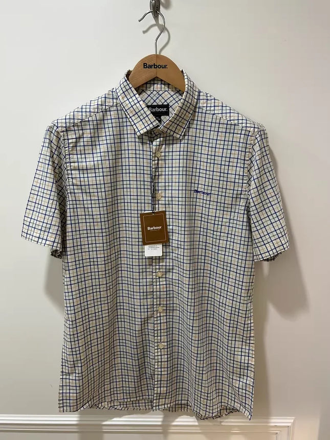 B@r Short-sleeved Shirt With No Pockets On The Chest