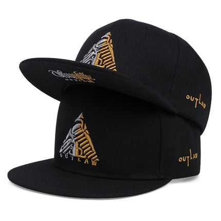 2025 Fashion Fastball CAP Thuglife Embroidery Hiphop Baseball Cap Snapback Hat Adult Outdoor Casual Sun Casual Bone Dropshipping