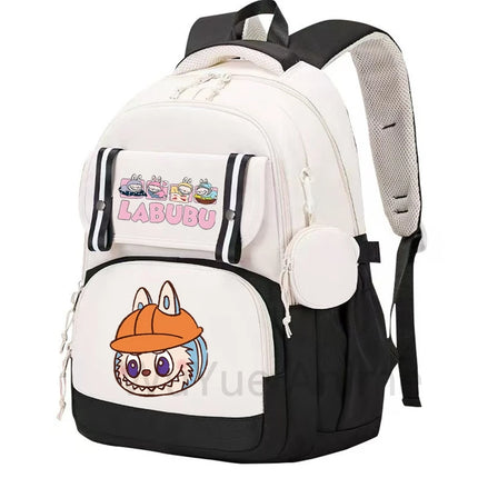 Cute Printed Backpack Teenager Student Girl Boy Knapsack Large Capacity Waterproof Casual Bag Coin Purse Women Laptop Travel Bag