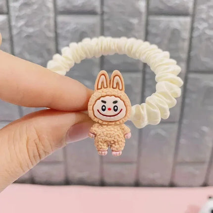 Cute Doll Hair Rope Girls Basic Hair Bands Simple Elastic Headband Fashion Doll Hair Ropes Ties Hair Accessories Ponytail Holder