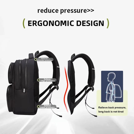 New Waterproof School Backpack Girl Large Capacity Travel Backpack for Airplane Fashion 15 Inch Laptop Bag for Women Mochila