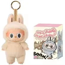 For Labubu Monster Exquisite Collection Series Blind Box Teddy Fluffy Toy Animated Character Face Doll Mystery Surprise Present