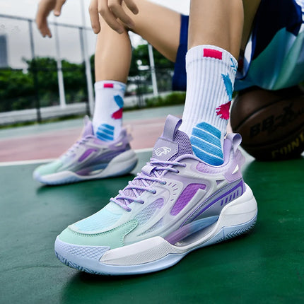 QNX-G777 Professional Sneakers Wearable Gym Trainers for Women Non-slip Cushion Shoes
