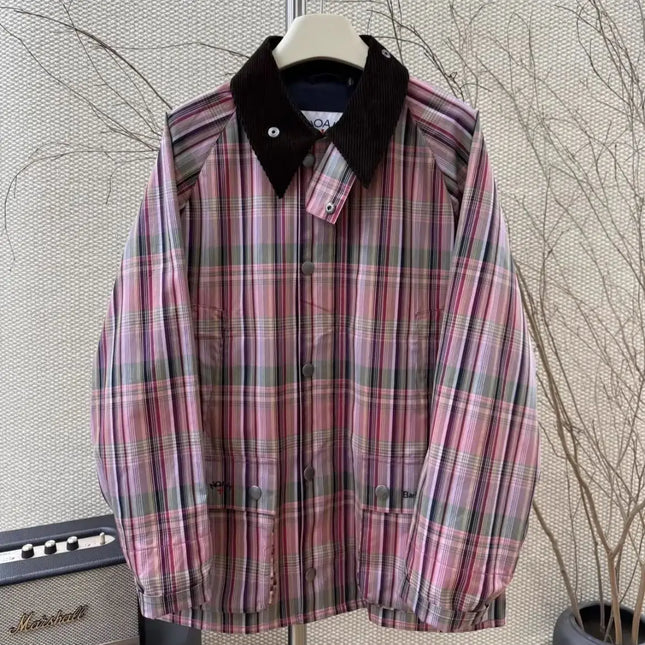 Barbour X Noah Collaboration Striped Jacket