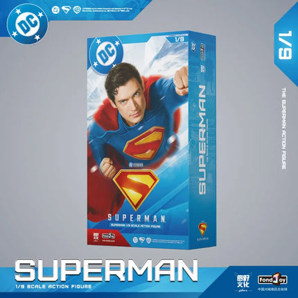 Fondjoy Toys 2025 Superman Figurine Movie Superman 19cm 1/9 Action Figure DC Multiverse Model Doll Original Model Ornament Gifts