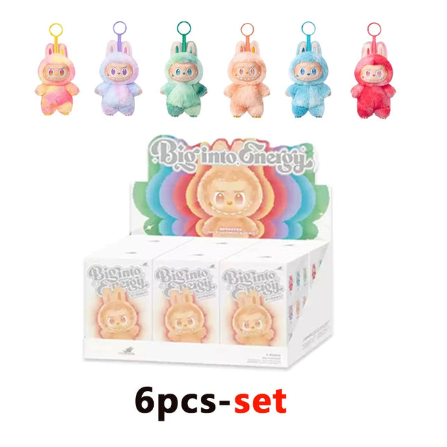 For Blind Box New Labubu V3 The Monsters Big Into Energy Series Vinyl Face  Cute Labubu Fashion Pendant Decor Toys Surprise Gift