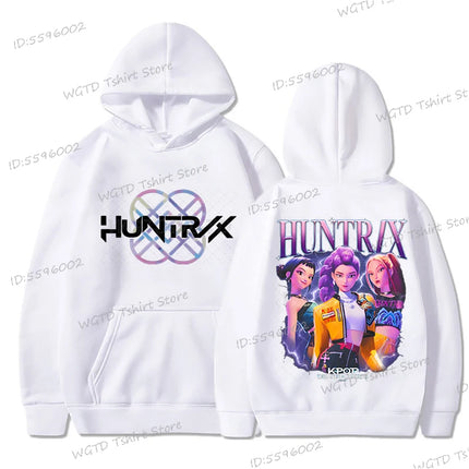 Kpop Demon Hunters Kids Clothes 2025 Hot Movie Print Men Women Fashion Casual Hoodies Anime Lovers Gift Cool Girls Hooded Shirt