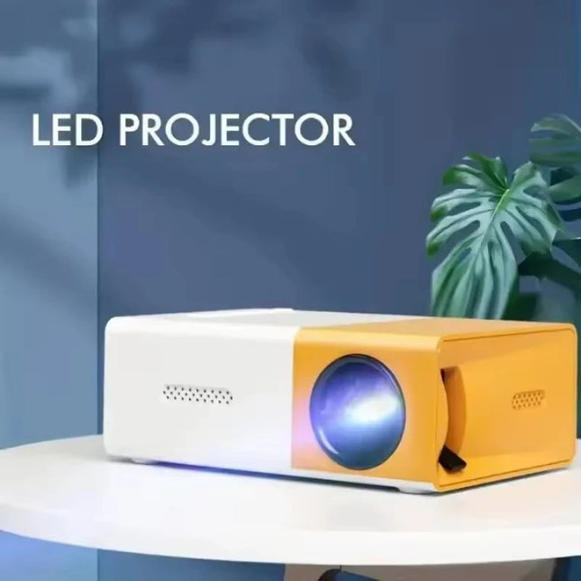 YG300 LED Outdoor Mini HD 1080P Mobile Projector YG300 USB Children's Projector Ultra-clear Mini Portable Mini Projector