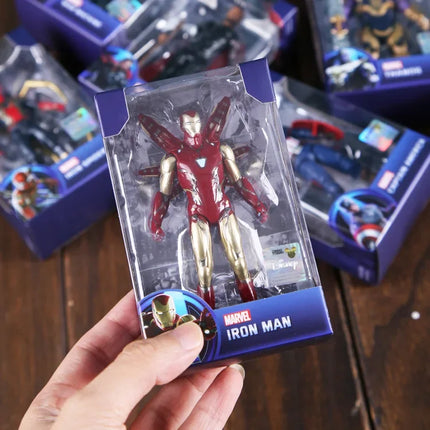 ZD Original Avengers Iron Man Spider Man GREEN GOBLIN VENOM 2099 Thor Captain America Thanos Hulk War Machine Action Figures Toy