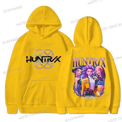 Kpop Demon Hunters Kids Clothes 2025 Hot Movie Print Men Women Fashion Casual Hoodies Anime Lovers Gift Cool Girls Hooded Shirt