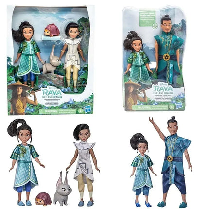 Hasbro Original Disney Raya and The Last Dragon Collection Anime Figure Toy Model Children Toy Boy Girl Birthday Gifts