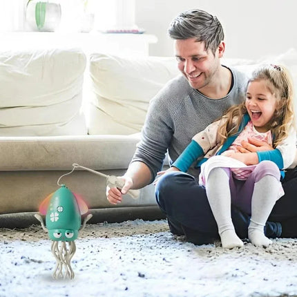 Mini Decompression Toy Demonic Dance Octopus Toy Fishing 3 To 6 Years Old Child Birthday Gift