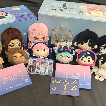 Genuine Alien Stage Blind Box Cartoon Ivan Doll Mizi Cute Pendant Suprise Box Key Chain Alien Stage New Mini Doll Birthday Gifft