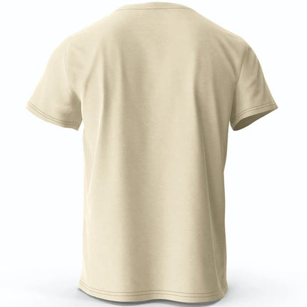 Men's Rabbit Printed T-Shirt 100% Organic Cotton Relaxed Fit Hand Painted Design Tee for Adults Quirky Fashion