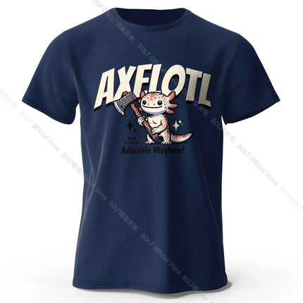 100% Cotton Playful Cartoon Animals Tee - Hand-drawn Adorable Creatures Design with Ultra Soft Fabric for Daily Casual
